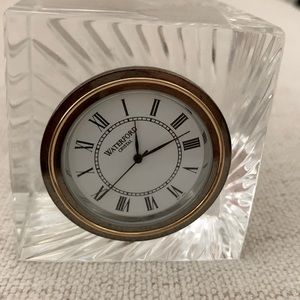 Waterford crystal clock